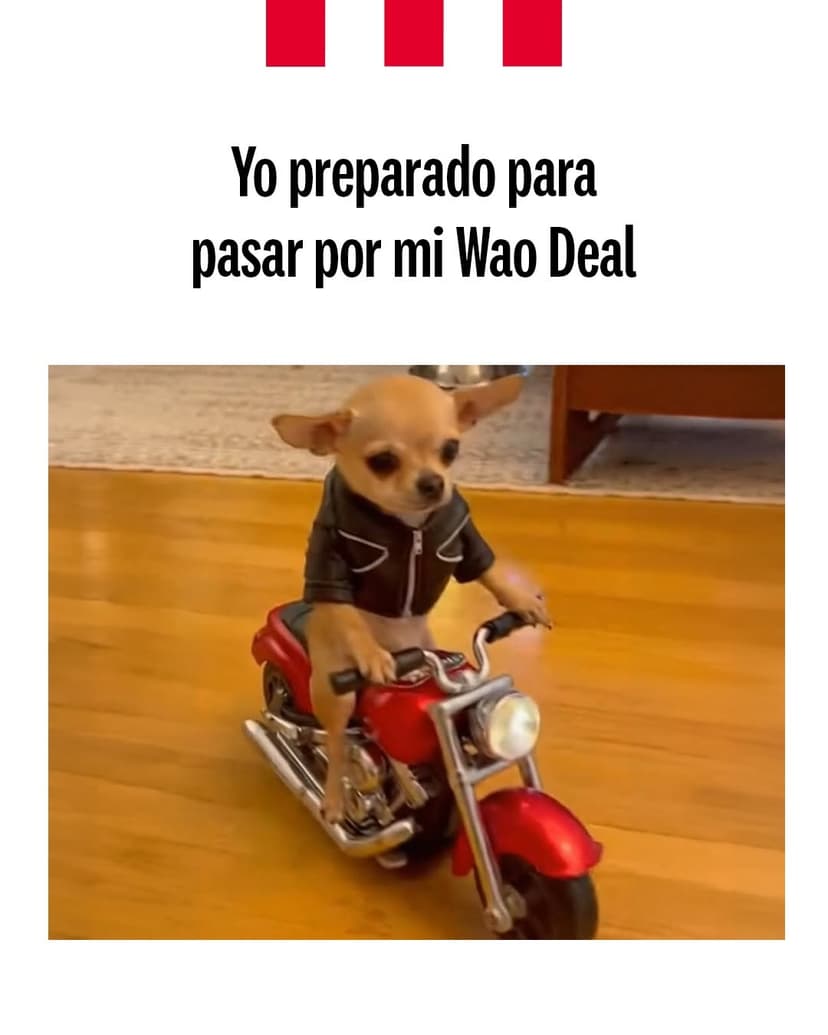 Wao Deal de KFC desde $3.95