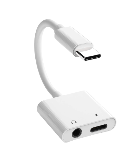 Adaptador de cargador y auriculares USB tipo C para Ipad Pro
