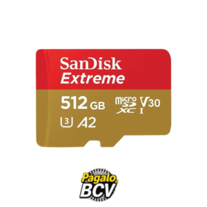 Memoria Microsd 512GB Sandisk Extreme  V30 U3 A2