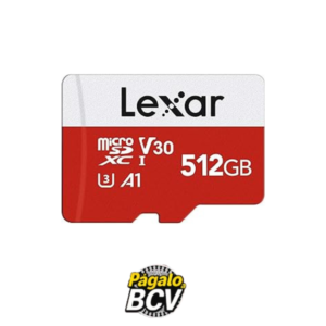 Memoria Microsd 512GB lexar V30 u3 alta capacidad