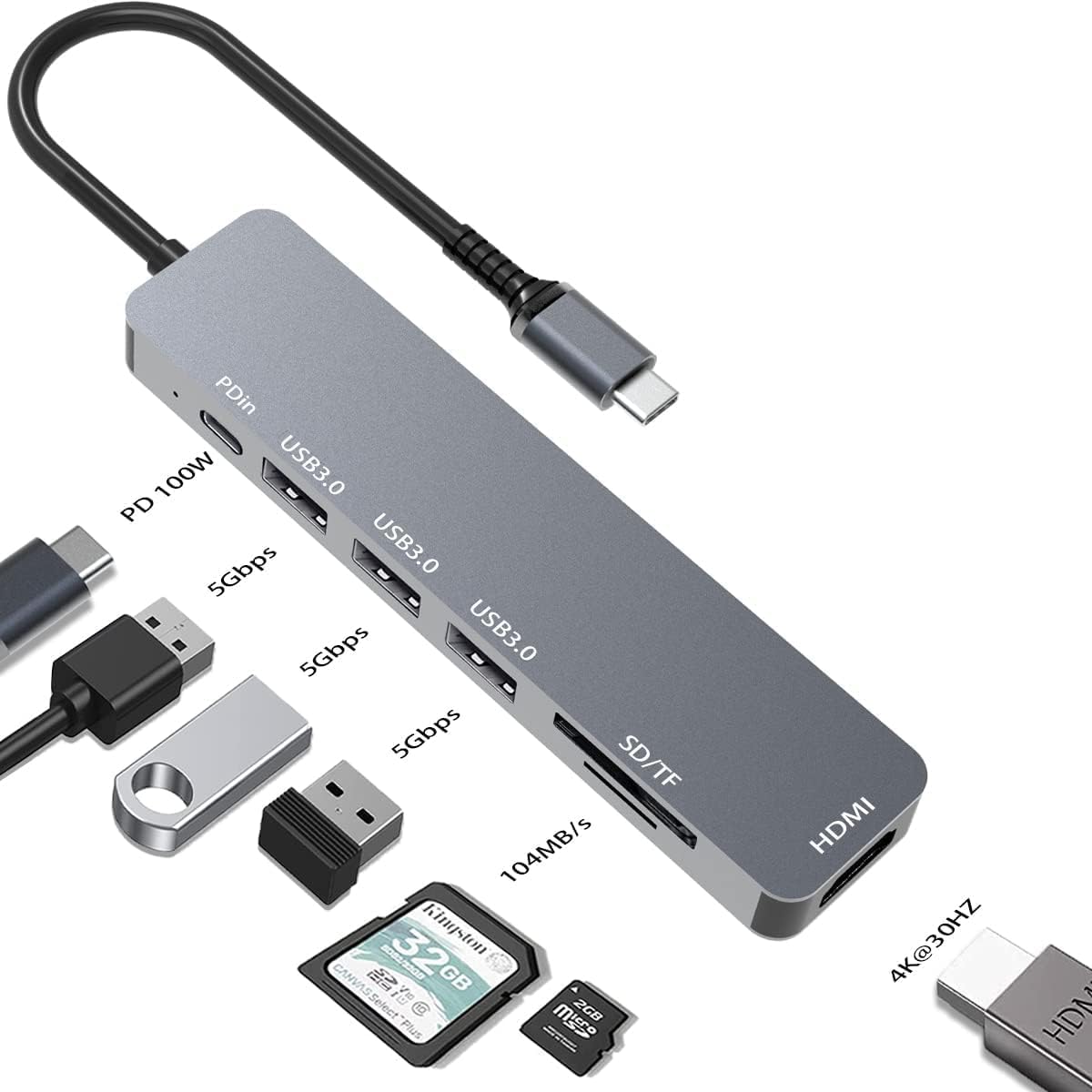 Adaptadores hub para laptops en la isla de margarita